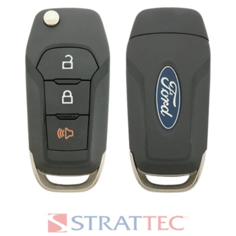 STRATTEC Ford 3 Button Center Mill Flip Key, 5939651