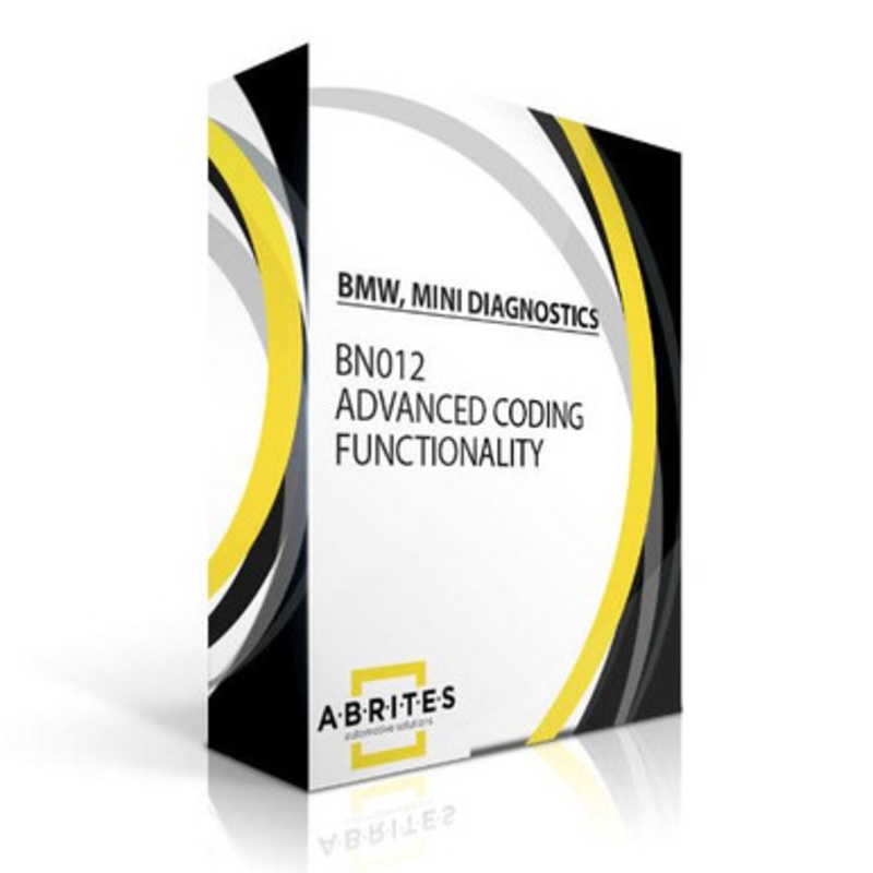 ABRITES BN012 Advanced Coding Functionality For BMW, Mini Diagnostics – Software