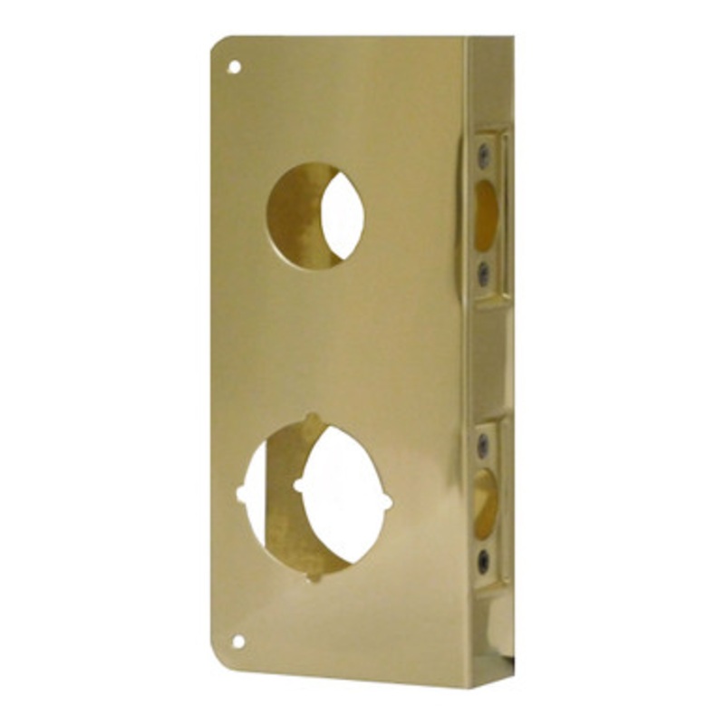 Don-Jo Wrap Around 264-CW For Double Lock Combination Locksets – 1 3/4 Door – 605 Finish