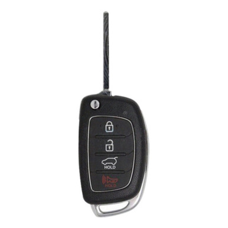 Hyundai Remote Flip Key for 2013-2016 Santa Fe TQ8-RKE-3F04 95430-4Z101 (Non-Transponder) – Refurbished B 182257