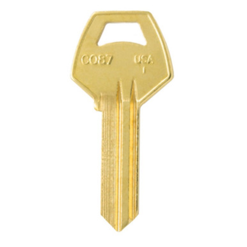 ILCO CO87 1001EH Corbin Key Blank – Brass – 50 Pack