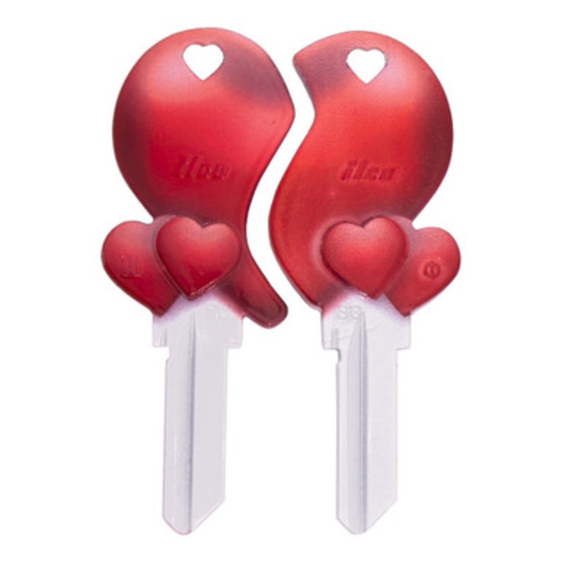 ILCO Key Personali-Keys Mates HEART SC1 – 5 PACK