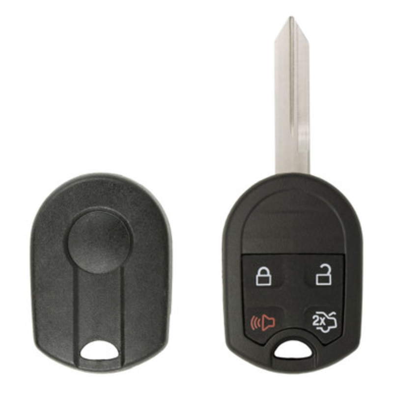 Remote Head Key Shell for Ford 164-R8073 – 4 Button – New Style – Standard Blade
