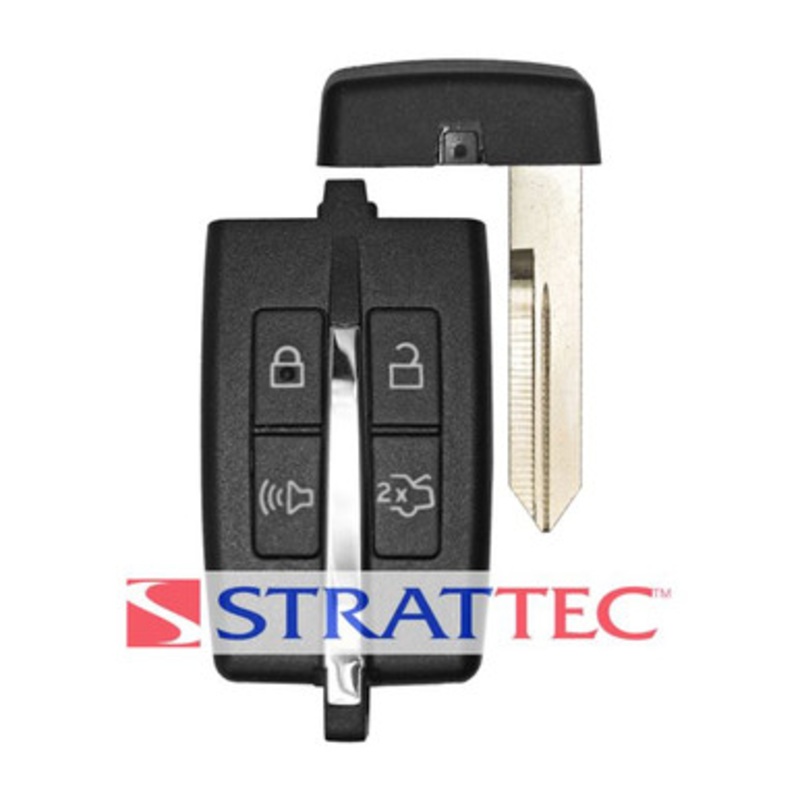 STRATTEC Ford Logo (5914119) 164-R7034 4-Button Smart Key for Ford (315 MHZ) 180043